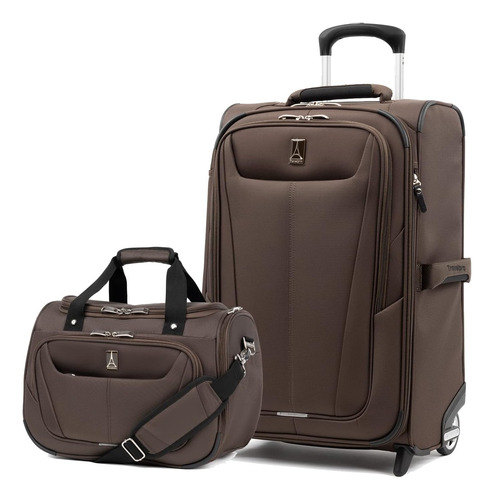 Travelpro Maxlite 5 Softside 2pc Set Expandible Carry On Equ
