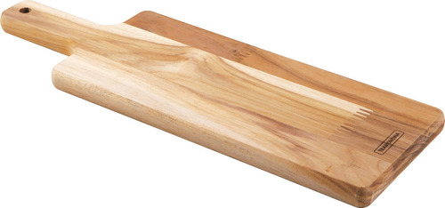 Tabla Para Servir Tramontina Madera Teca 40x13 C/mango