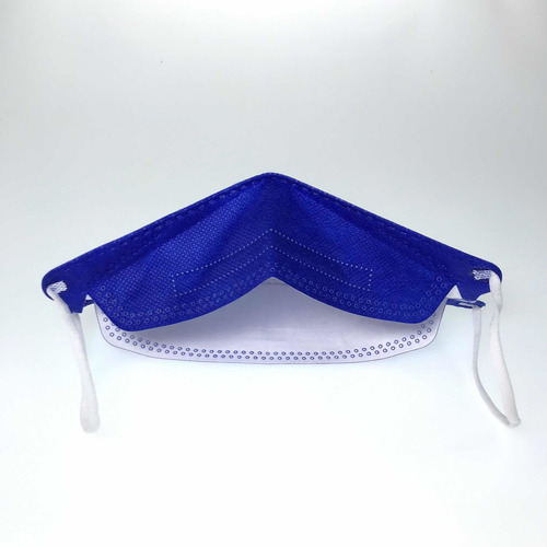 Imagen 5 de 7 de Cubrebocas Kf94 Mascarilla 4d Maxima Proteccion 4capas 10pzs