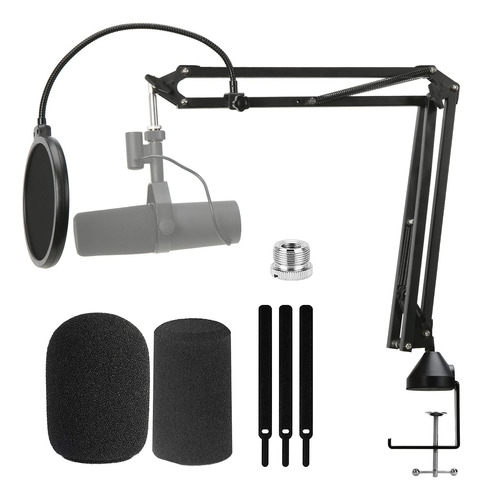 Shure Sm7b Boom Arm Con Pop Filter - Heavy Duty Shure Sm7b S