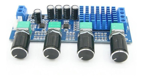 Modulo Amplificador Audio 2 X80w Con Control Tonos Tpa3116d2