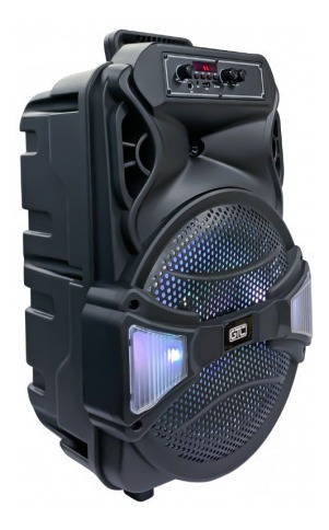 Imagen 3 de 3 de Parlante Valija Gtc Torre Gtc Con Microfono 30x25x52cm