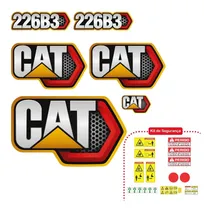 Comprar Jg De Adesivos Completo Caterpillar 226b3 2021u002F2022