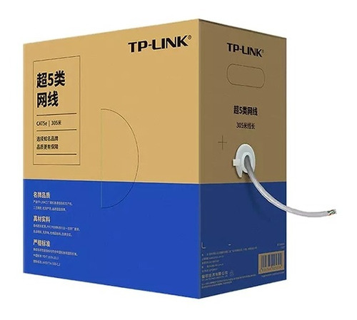 Cable Utp Tp-link Catego 5e 305 Metros 100% Cobre Original 