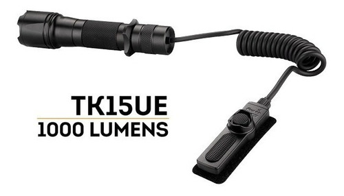 Linterna Fenix Tk15 Ue Black 1000lm 18650 + Switch Remoto