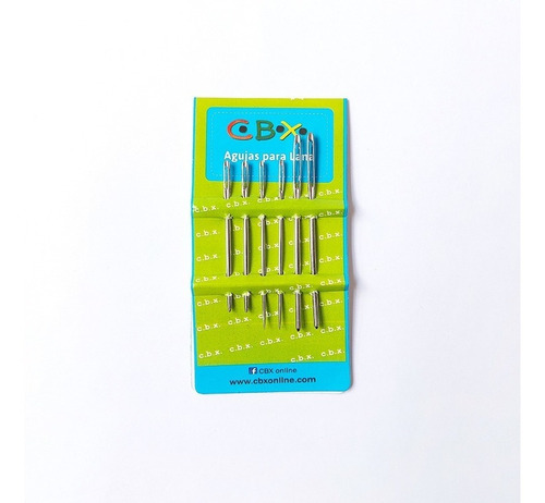Imagen 1 de 1 de Set De Agujas Para Lana Pack X 6 Unidades De Acero Surtidas