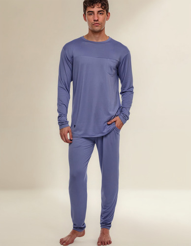 Pijama Hombre De Microfibra Eyelit Art 1952