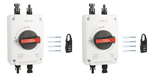 Interruptor De Desconexión Solar Fotovoltaica 2x Pv, Lon [u]