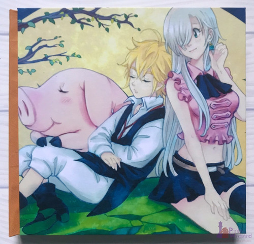 Cuaderno Artesanal De Nanatsu No Taizai - Meliodas Elizabeth