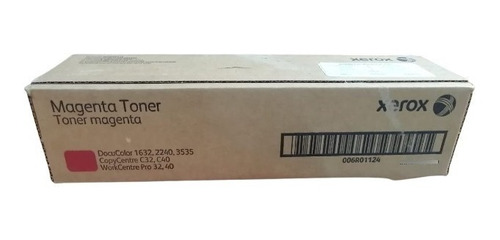 Toner Xerox Docu Color 2240,1632 006r01164 Magenta Original 