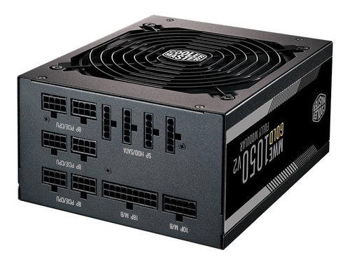 Fonte Cooler Master Mwe 1050w V2 80 Plus Gold Psu Modular Cor Preto 110v/220v