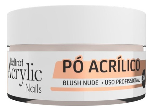 Po Acrilico Blush Nude Beltrat 30g - Acrylic Nails Acrigel