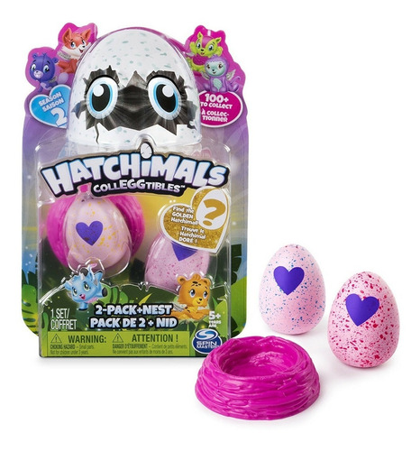 Hatchimal - Colleggtibles Pack X 2 Más Nido -