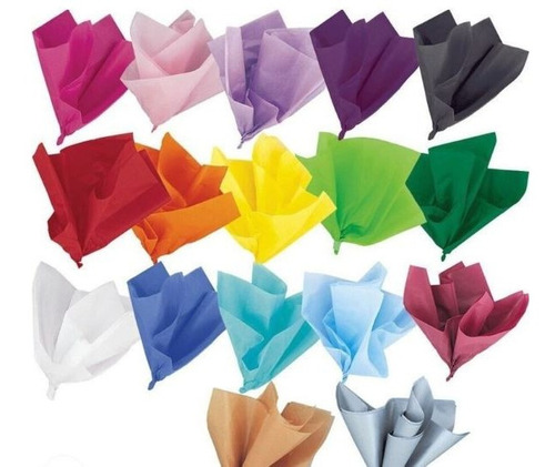 100 Pliegos De Papel China Color A Mayoreo¡¡¡ Color Rosa Claro