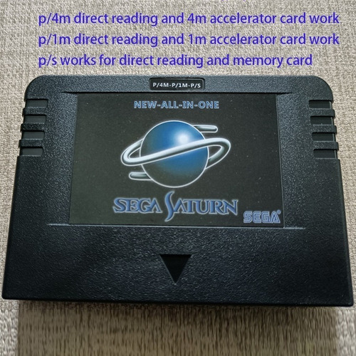 Imagen 2 de 4 de Lectura Directa Tarjeta Sd Todo En Uno Sega Saturn