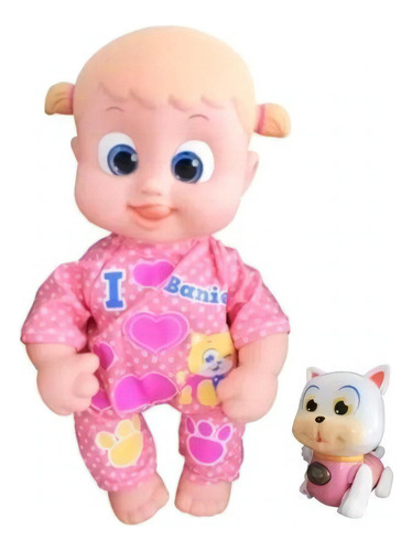 Bouncin' Babies Bounie jugando con mascotas