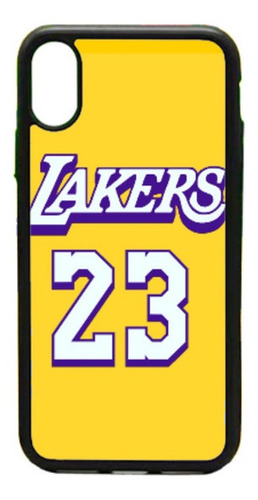 Funda Protector Para iPhone Lakers 23 Jersey
