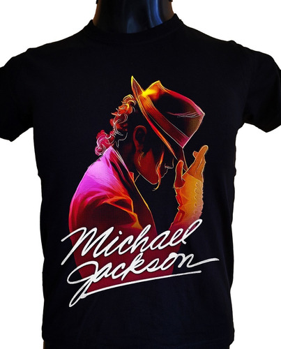 Polera Estampado Michael Jackson