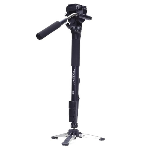 Monopie Yunteng 288 Monopod Cabeza Profesional + Regalo