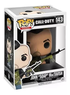 Funko Pop John Soap Mactavish #143 Call Of Duty