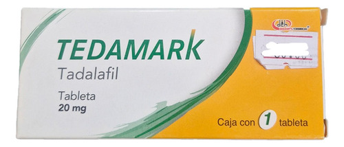 Tedamark, Tadalafil 1 Tableta 20mg