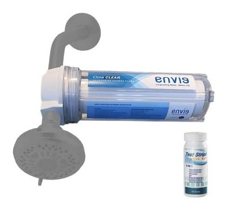 Envig Cloraclear Filtro De Ducha De Cloramina Y Sulfuro De H