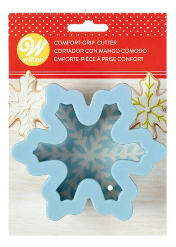 Cortante De Galletitas Copo Nieve Navidad Wilton Original