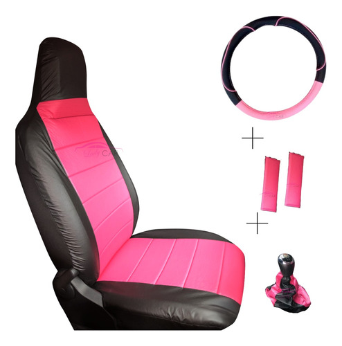 Kit- Fundas Cubre Asiento Vw Up- Fiat Mobi+ Accesorios Auto