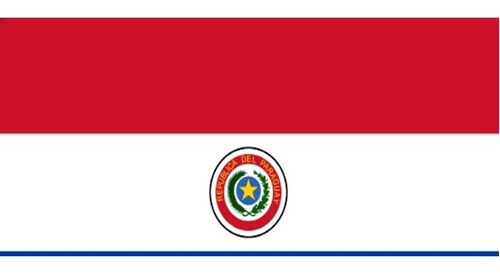 Bandera Paraguay 1mtr X 1.5mtrs Poliester Estampado
