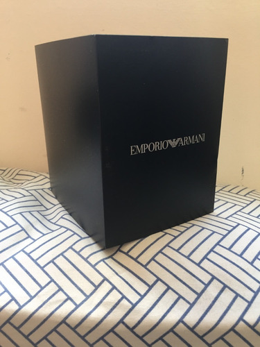 Relógio Emporio Armani Ar5889 Preto Na Caixa Manual Garantia