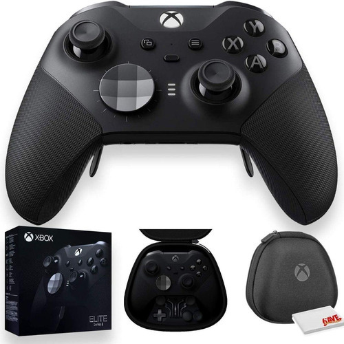 Controlador rápido inalámbrico Xbox One Elite Series 2 negro