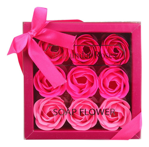 Ramo De Flores De Lujo, Rosas Y Claveles, Caja De Regalo Par