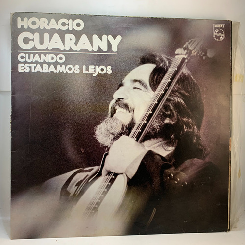 Horacio Guarany - Cuando Estabamos Lejos Vinilo 1984 Lp Mb+
