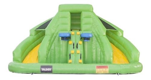 Juego Inflable Tobogan Dual Acuaico 6x4