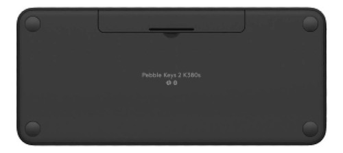 Logitech Pebble Keys 2 K380s Teclado Bt Multi-device Grafito