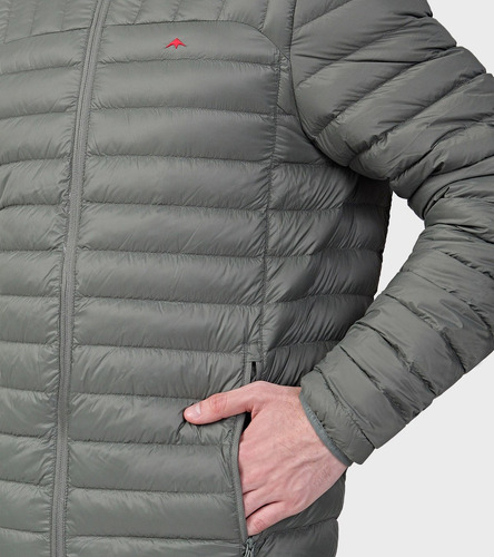 Campera Montagne Lando Inflable Pluma Duvet Hombre