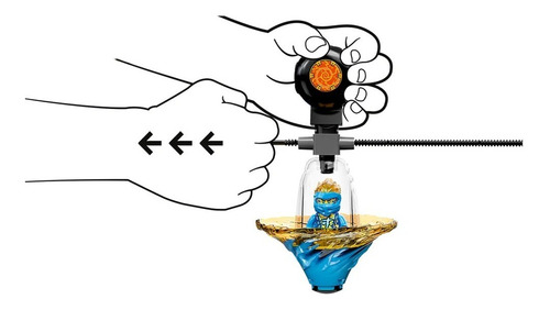 Lego Ninjago Entrenamiento Ninja Spinjitzu Jay