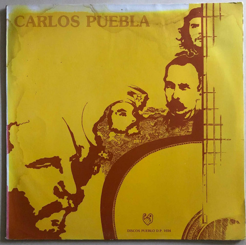 Carlos Puebla Lp De Cuba Traigo Un Cantar