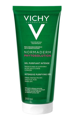 Gel Limpiador Purificante. Normaderm(piel Grasa).vichy