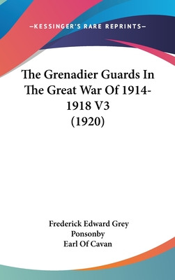 Libro The Grenadier Guards In The Great War Of 1914-1918 ...