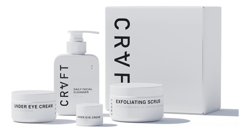 Crvft - Kit De Cuidado Facial Para Hombre | Jabn Facial De A