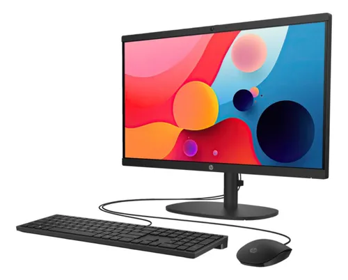 Computador Hp Todo En Uno 22-dg0011la N100, 8gb, 256gb, 21.5 Negro