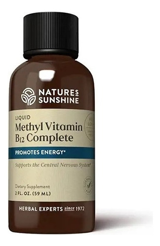 Nature's Sunshine | Metil B-12 Completo | 10mg | 2 Onzas Líq