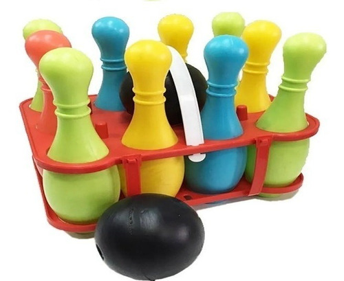 Juguete Juego De Bowling Infantil Duravit  Bolos Para Niños