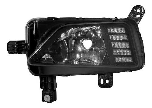 Faro Auxiliar Para Vw Polo / Virtus  2018 2019 2020 Izq