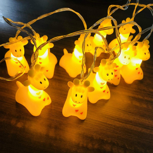 Luces De Cuerda De Jirafa Luces Nocturnas De Animales Que Fu