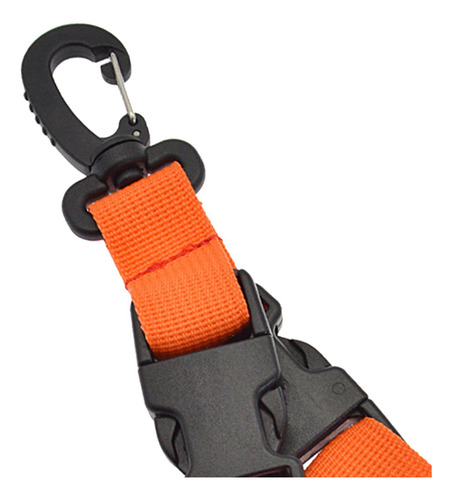 Buceo Flippers Hebillas Universal Gear Buceo Aletas Naranja
