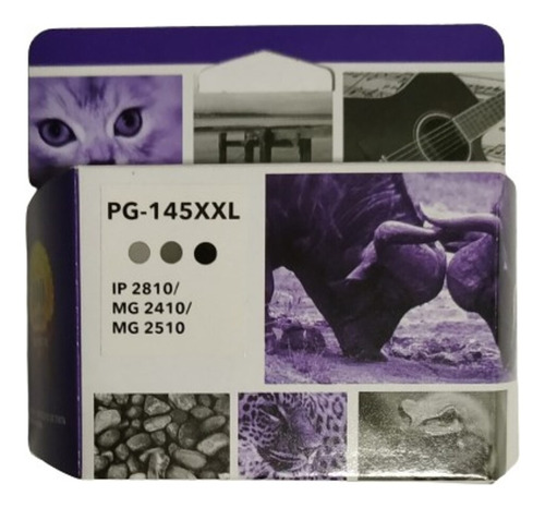 Cartucho Compatible Tinta  Pg-145xl (300 Pag) Negro P/ Canon