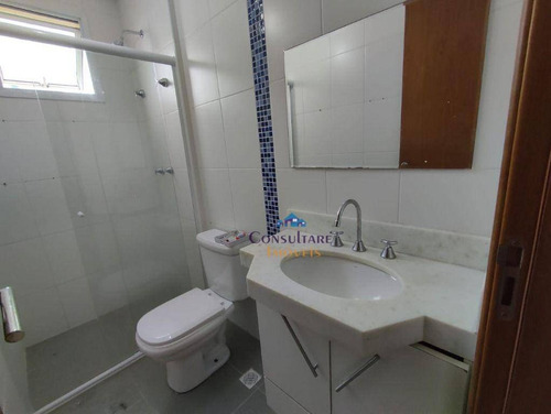 Imagem 18 de 30 de Apartamento Com 2 Dormitórios Para Alugar, 80 M² Por R$ 4.700,00/mês - José Menino - Santos/sp - Ap6630