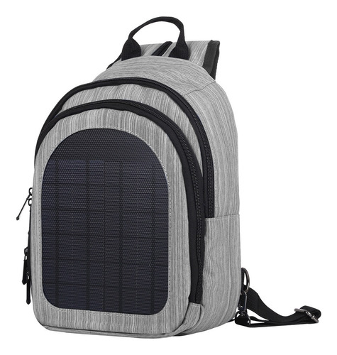 Mochila Con Cargador De Panel Solar [u]